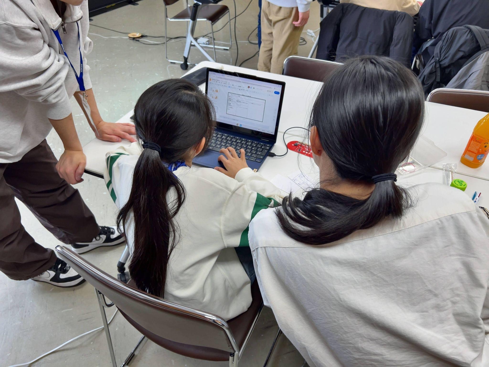 生成AIを使ったアプリ開発に挑戦しよう 実践の様子