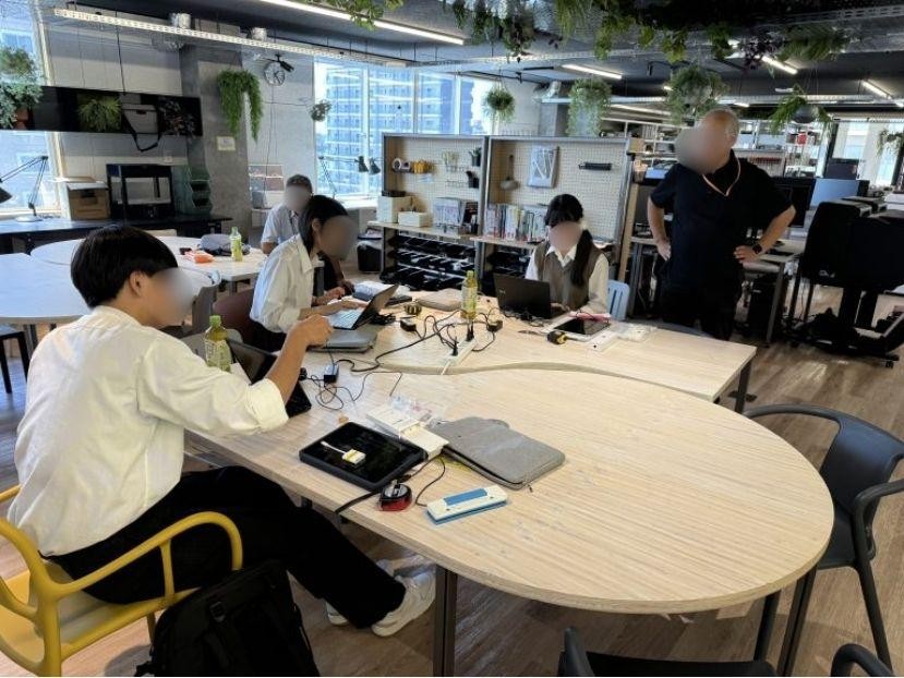 IoTって何？実際につくってみよう 実践の様子