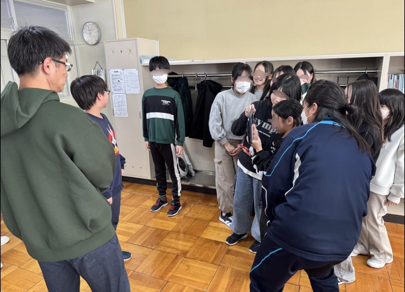 タコラッチAIでArtな楽しいアプリを作ろう 実践の様子