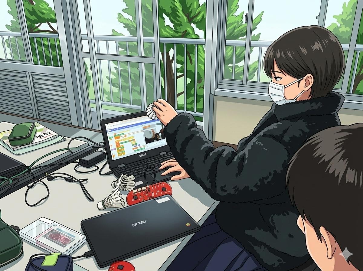 コンテスト形式での生活の中の問題解決 実践の様子